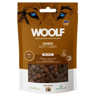 WOOLF SOFT CUBES HORSE, 100G