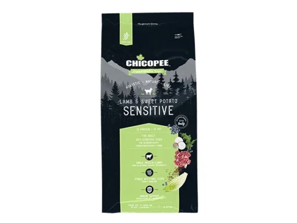 CHICOPEE HNL SENSITIVE LAM & SØD KARTOFFEL 12 kg